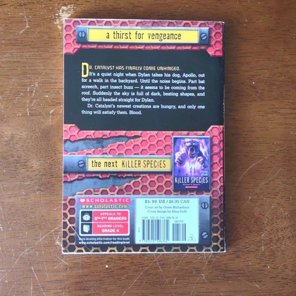 Killer Species Books 1-3 by Michael P Spradlin - Picture 8 of 9